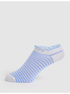 Pierre Cardin Kadın Kadın Çizgili Patik Çorap 50324478-VR036