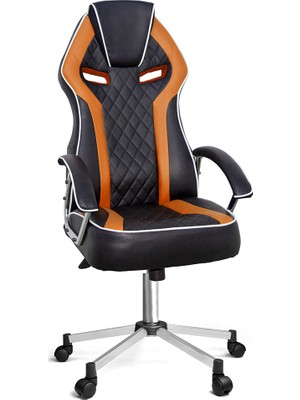 Türksit Optimus Beyaz Oyuncu Koltuğu Ergonomik Tasarım ve Konforlu Destek ile Metal Malzeme