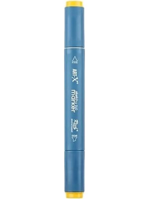 Rich KLM-17984 Art-X Sketch Marker Kalem Duo 142 Fresh Sarı
