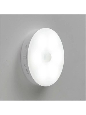 Aycer Şarjlı Sensörlü Gece LED Lambası Egonex ( Lisinya )