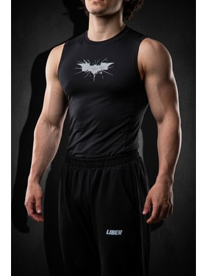 Liber Batman - Kolsuz Compression Tank Top