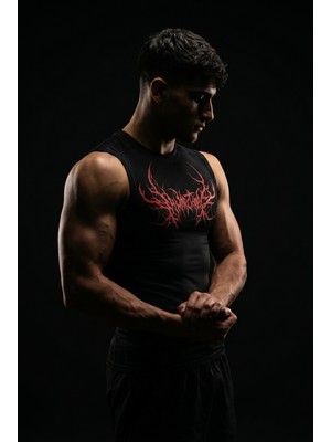 Liber Schwarzwald - Kolsuz Compression Tank Top