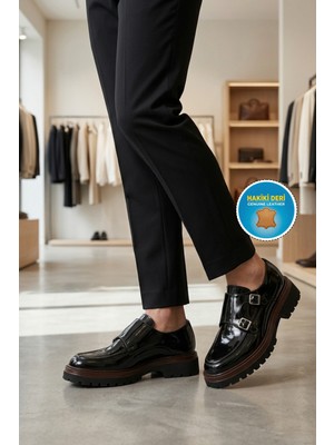 Ayakmod Premium 2236 M Siyah Rugan Erkek Günlük Ayakkabı