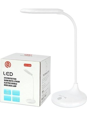 Sezy Dokunmatik Şarjlı Katlanabilir Kitap Okuma Ve Masa Lambası Günışığı Ve Beyaz 26 Led