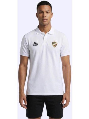 Kappa Paul Polo Erkek Beyaz Regular Polo Yaka Tişört