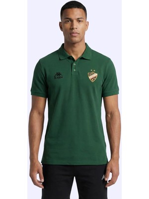 Kappa Paul Polo Erkek Yeşil Regular Polo Yaka Tişört