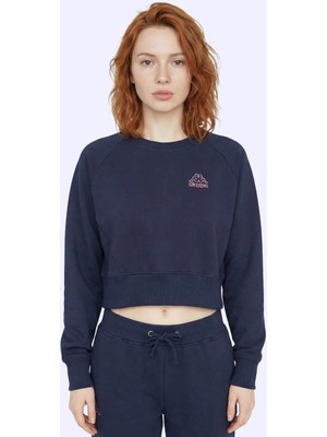 Kappa Logo Cindyna Kadın Dark Tone Regular Sweatshirt