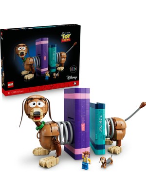 LEGO® ǀ Disney ve Pixar Oyuncak Hikayesi Köpek Slinky Kitap Desteği 43301 - 18+ için Minifigür İçeren Model Yapım Seti (1311P)