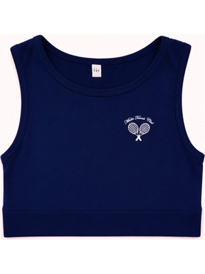 Miela Kids Tennis Club  Kız Çocuk  Spor Üst - Night Blue