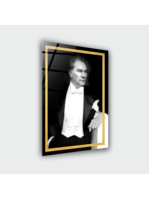 Alper Reklam Atatürk Cam Tablo