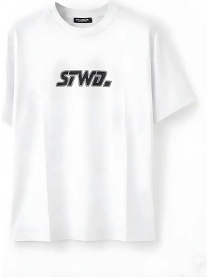 Swtd Unisex Baskılı Regular Kalıp Tshirt