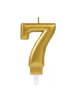 Shoppingfestr 7 Rakam Mum Gold Renk