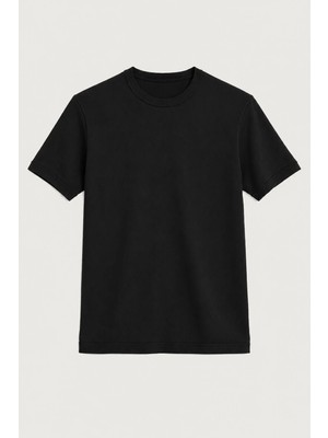 Antioch Siyah Pamuklu Erkek T-Shirt