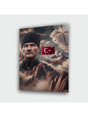 Alper Reklam Atatürk Cam Tablo