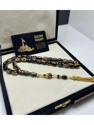 24K Çift Sertifikalı Altın Parçacıklı 14 Ayar Altın Kaplama Püskül Tasarımlı Özel Üretim