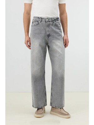 Antioch Gri Relax Fit Erkek Jean