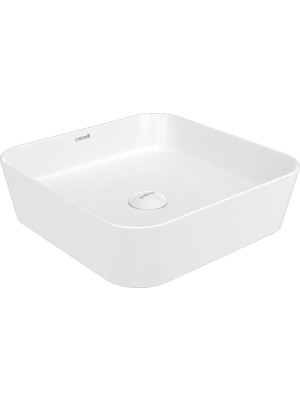 Creavit Loop Kare Tezgah Üstü Çanak Lavabo (40X40 Cm) LP040.00
