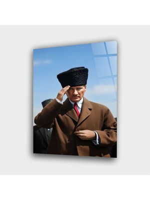 Alper Reklam Atatürk Cam Tablo