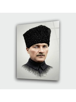 Alper Reklam Atatürk Cam Tablo