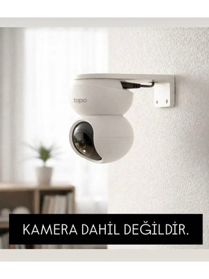 Tasarım Tp- Link Tapo C200/C210/C220/C211 Kamera Için Duvar Askı Aparatı ( Kamera Dahil Değildir )