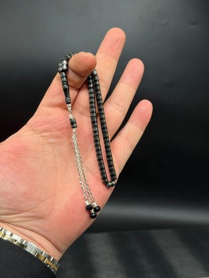 Premium Bilekboy 925 Ayar Gümüş Işleme Kesme Erzurum Oltu Tesbih