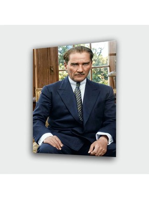 Alper Reklam Atatürk Cam Tablo