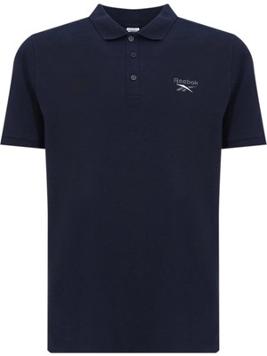 Reebok New Id Reg Polo Iı Tee Lacivert Erkek Polo Yaka Kısa Kol T-Shirt
