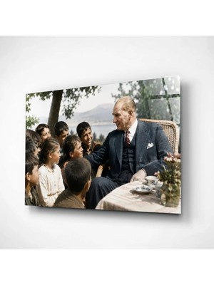 Alper Reklam Atatürk Cam Tablo