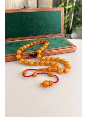 Eski Osmanlı Antique Faturan Amber Beads