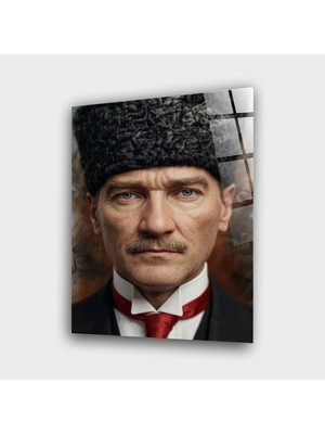 Alper Reklam Atatürk Cam Tablo