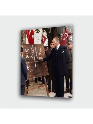 Alper Reklam Atatürk Cam Tablo