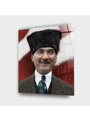 Alper Reklam Atatürk Cam Tablo
