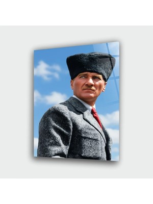 Alper Reklam Atatürk Cam Tablo