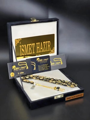 Çift Sertifikalı Kişiye Özel 14 Ayar Altın Kaplama Harfli Altın Parçacıklı Özel Üretim