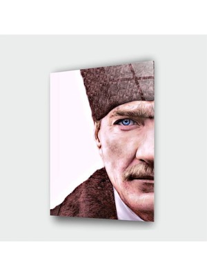 Alper Reklam Atatürk Cam Tablo