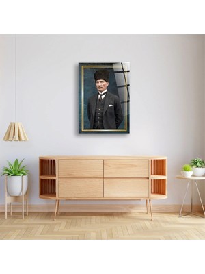 Alper Reklam Atatürk Cam Tablo