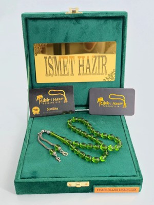 Kişiye Özel Harfli Ateş Kehribar Tesbih