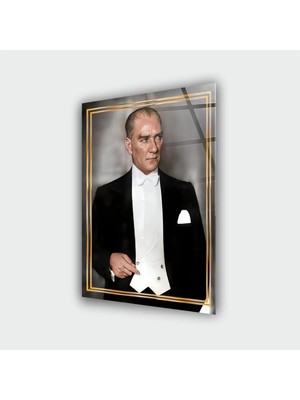 Alper Reklam Atatürk Cam Tablo