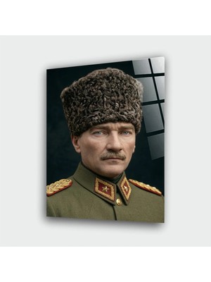 Alper Reklam Atatürk Cam Tablo