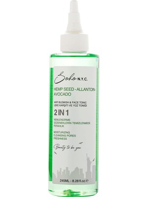 Soho N.y.c. Vegan Leke Karşıtı Arındırıcı Yüz Toniği 245 ml
