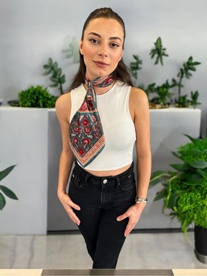 Vintage Desen Bandana/fular