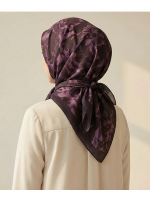 Ahenk Desen 90X90CM Organic Twill Eşarp/fular