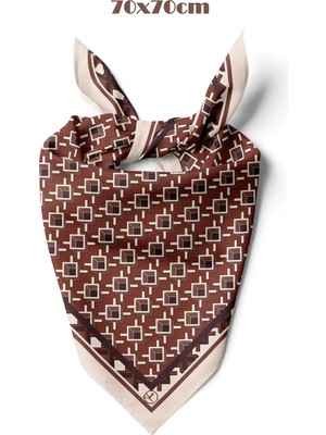 Kanvas Patlaması Desen 70*70CM Bandana/fular