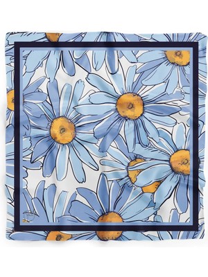 Papatya Rüyası Desen Bandana/fular