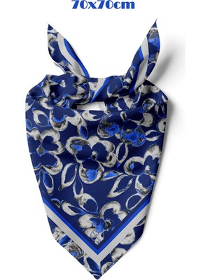 Blue Aura Desen 70*70CM Bandana/fular