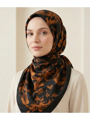 Ahenk Desen 90X90CM Organic Twill Eşarp/fular