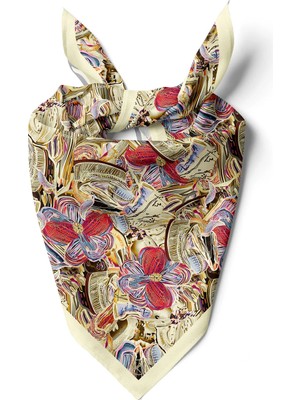 Şehirde Bahar Desen Bandana/fular