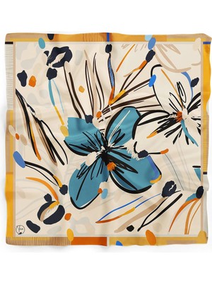 Çiçek Ritmi Desen Bandana/fular