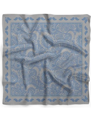 Lidya Desen 60X60 cm Viskon Modal Erkek Bandana/fular