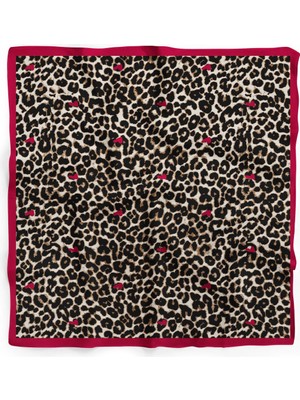 Leopar Rüyası Desen Bandana/fular